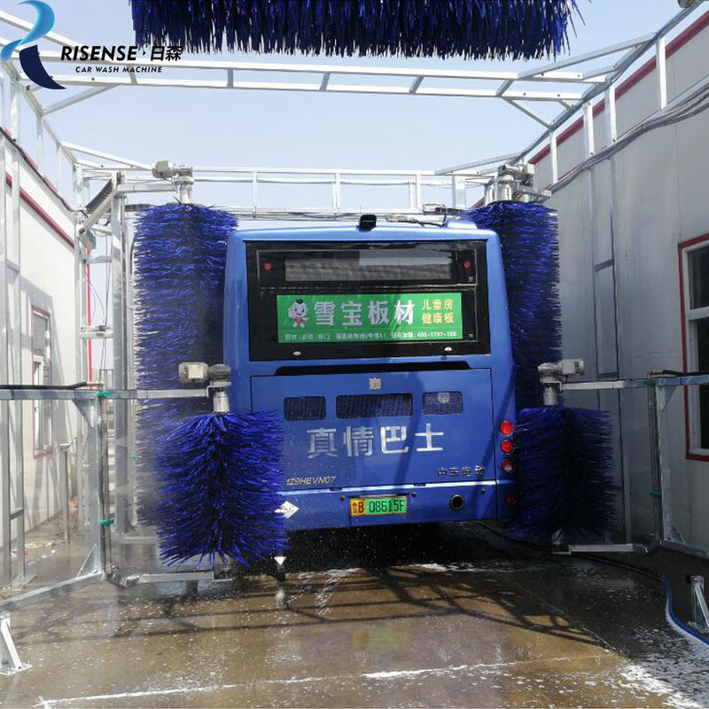 Automatic Drive Through Bus Wash Machine For Bus/Truck In North Africa Middle