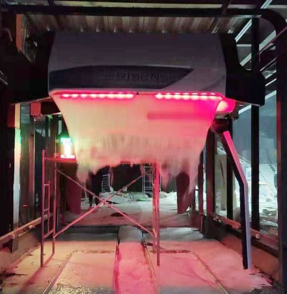 360 Touchless Car Wash Equipment with 42kw Output Power and Wiping-free Spraying System