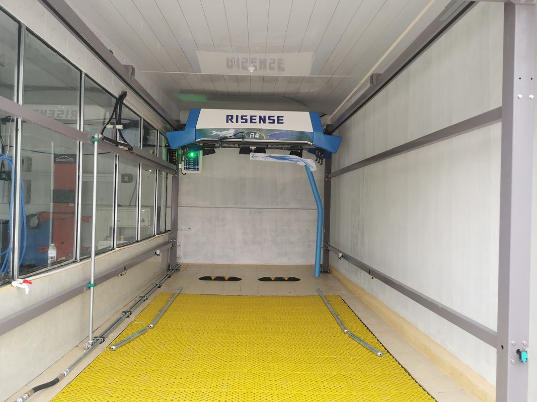 Fully Automatic Touch-less Car Wash Machine for High Pressure Water Cleaning of Car Exterior