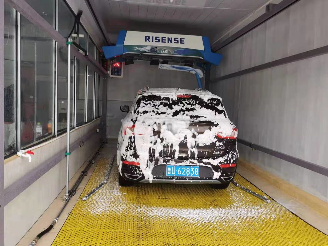 Fully Automatic Touch-less Car Wash Machine for High Pressure Water Cleaning of Car Exterior