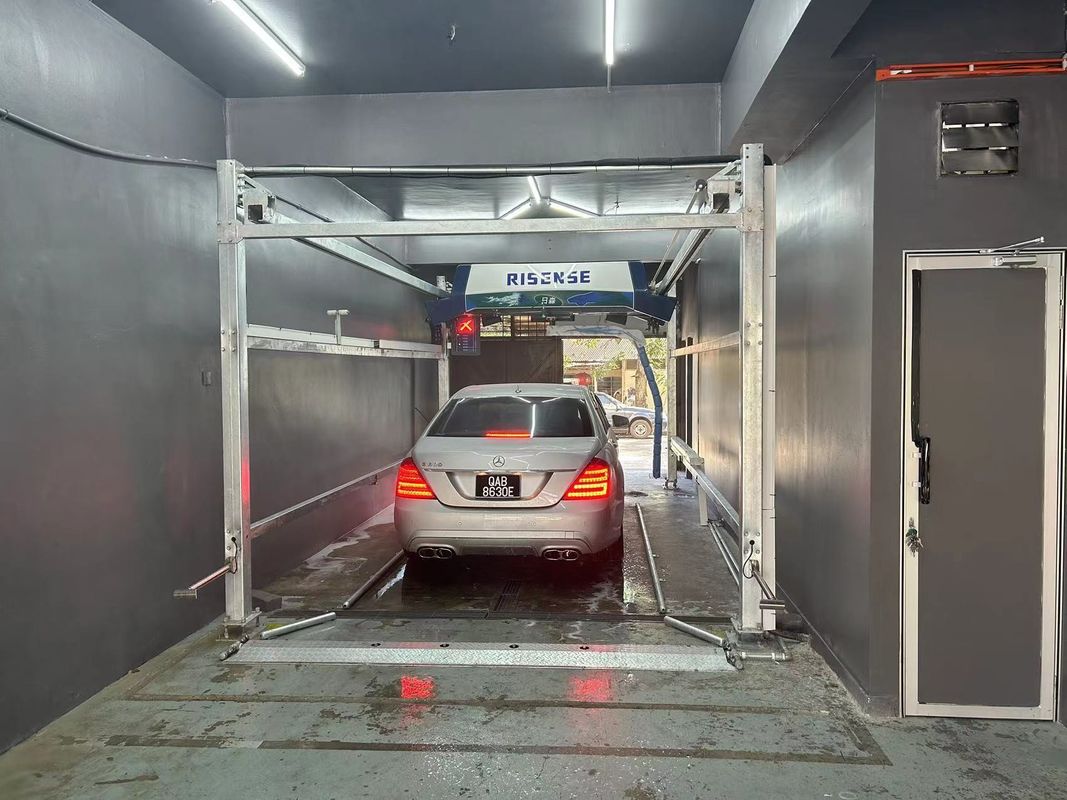 Fully Automatic Touch-less Car Wash Machine for High Pressure Water Cleaning of Car Exterior