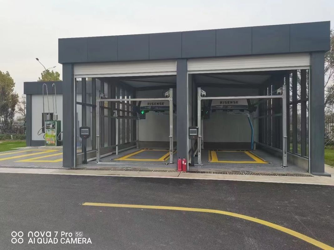 Fully Automatic Touch-less Car Wash Machine for High Pressure Water Cleaning of Car Exterior