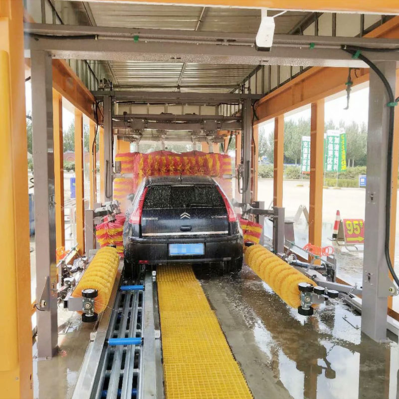 Automatic Express Tunnel Car Wash Machine for Gas Stations Customized Logo in Slovenia