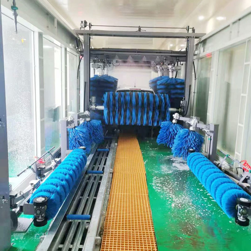 Automatic Express Tunnel Car Wash Machine for Gas Stations Customized Logo in Slovenia
