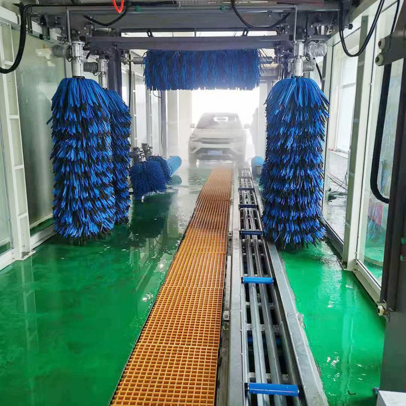 Automatic Express Tunnel Car Wash Machine for Gas Stations Customized Logo in Slovenia