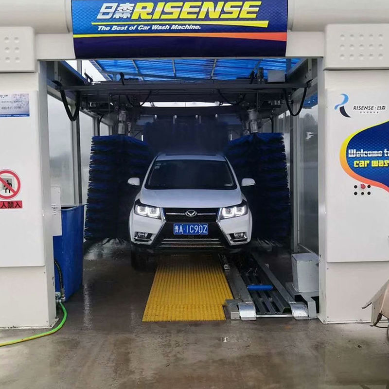 -Chic Design Style Automatic Express Tunnel Car Wash Machine for Latin America Market