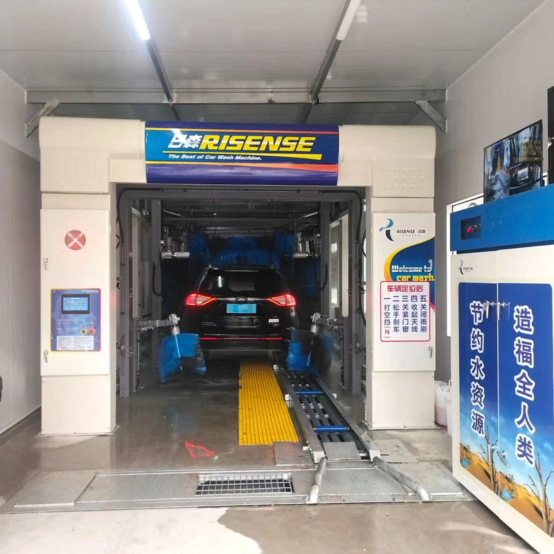 Extra-Dryer Brushes -Chic Design Tunnel Car Wash Machine for Professional Car Cleaning