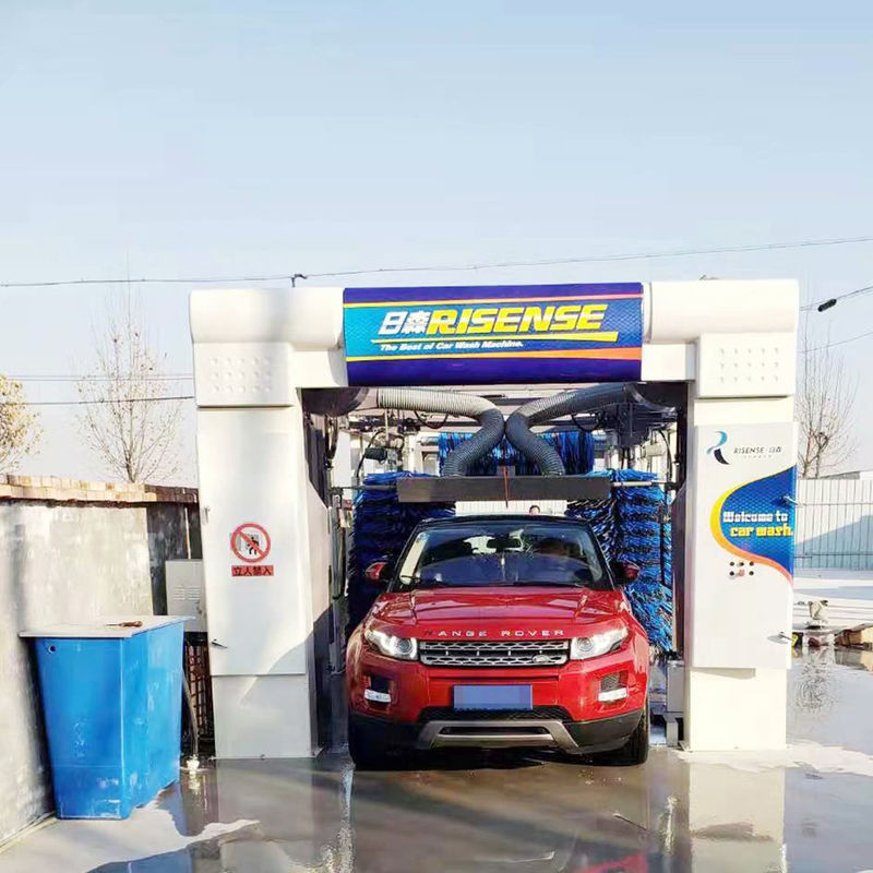 Hot-dip Galvanized Risense Car Washer and Automatic Car Cleaning Machine at Gas Station