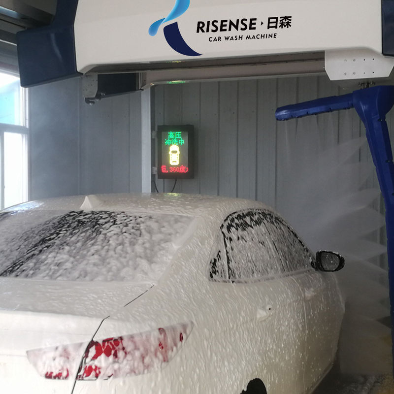 Say Goodbye to Manual Car Washing with Risense 360 Plus Automatic Car Care System