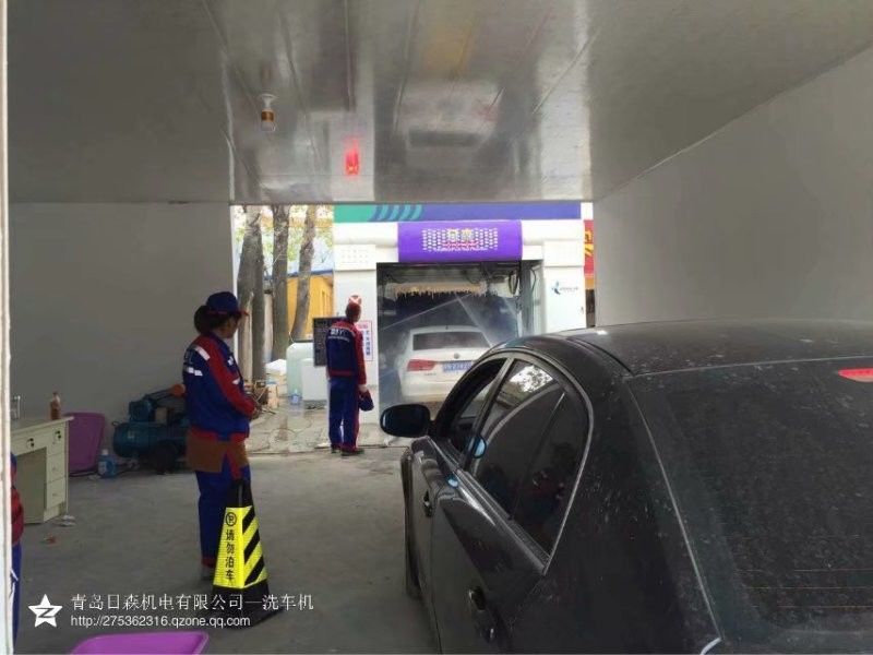 Car Wash Shop Auto Machine Design as customer's requests Galvanizing by dipping