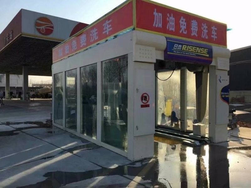 Car Wash Shop Auto Machine Design as customer's requests Galvanizing by dipping