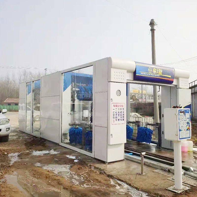Experience the Convenience of Our Automatic Brush Washing System for Car Tunnel Type
