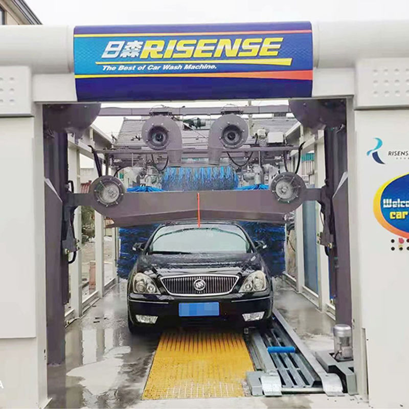 Experience the Convenience of Our Automatic Brush Washing System for Car Tunnel Type