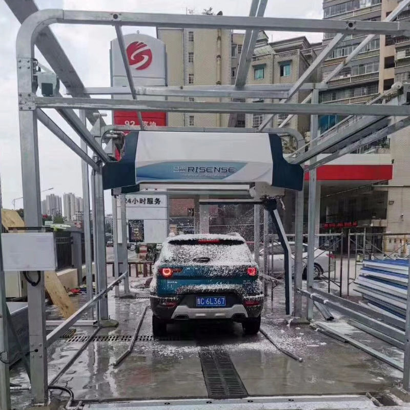 High Pressure Automatic Robot Car Washer Machine with Max.assembling size 8000*3686*3400mm