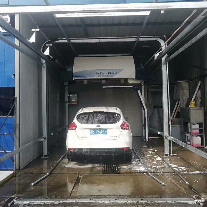 Risense 360 Magic Model Robot High Pressure Car Wash Machine 3670*1330*1300mm Dimensions