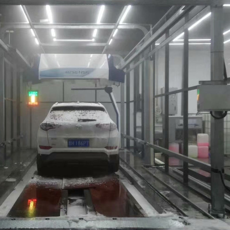 Risense 360 Magic Model Robot High Pressure Car Wash Machine 3670*1330*1300mm Dimensions