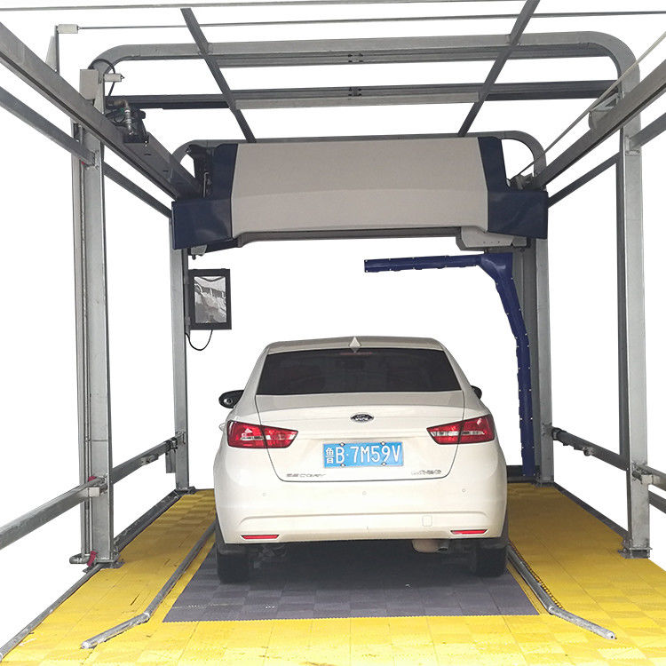 Hot dip galvanizing steel Risense smart model with 120 bar high pressure Robot touchless car wash machine