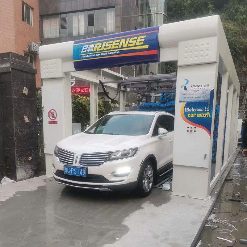 Air Pressure 0.75-0.9Mpa Automatic Tunnel Car Washing Machine Risense CC-670