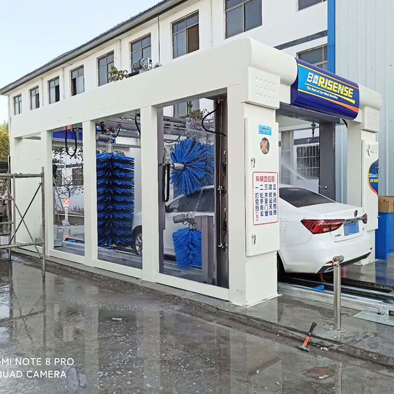 Air Pressure 0.75-0.9Mpa Automatic Tunnel Car Washing Machine Risense CC-670