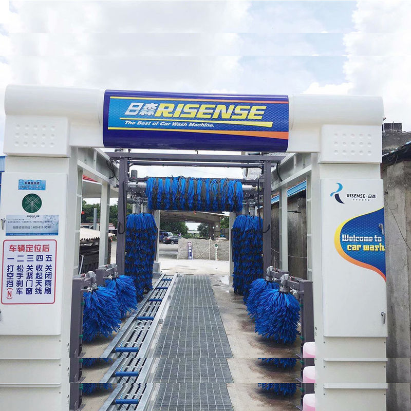 Tunnel Car Washer Machine With Mains Voltage 3PHASE AC380V /50HZ Power 39.32