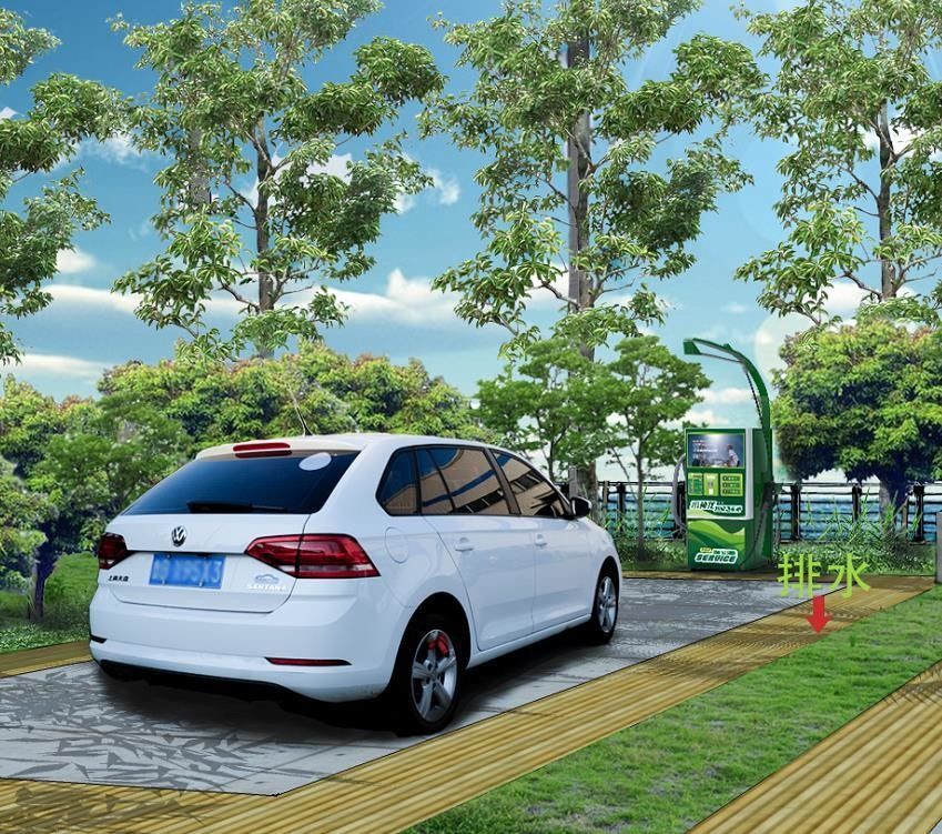 800*580*1750mm Self Service Car Wash Machine With Shampoo Consumption Of 4ml/Min