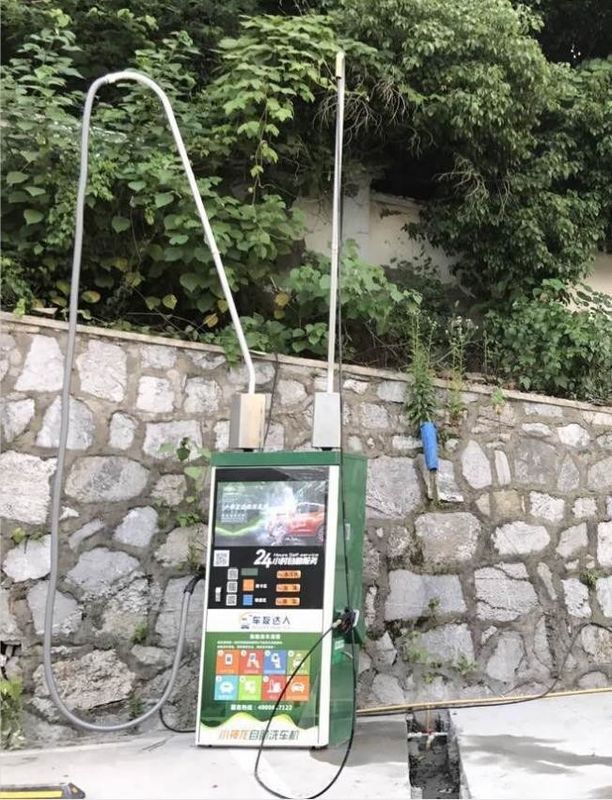 800*580*1750mm Self Service Car Wash Machine With Shampoo Consumption Of 4ml/Min