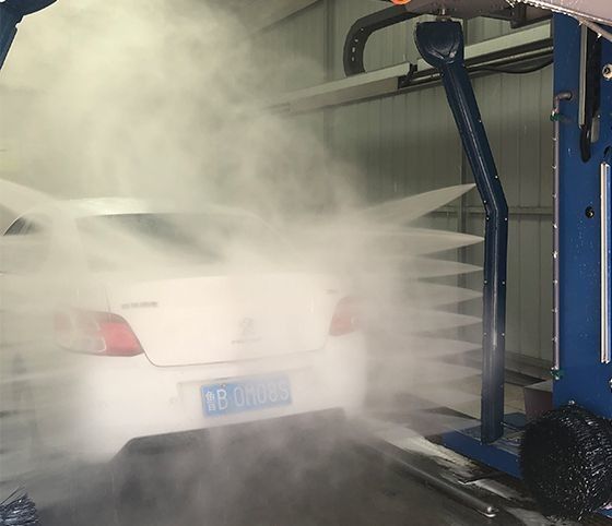 Hot-dip Galvanized Touchless Car Wash Machine with Built-in Quick Air Drying System
