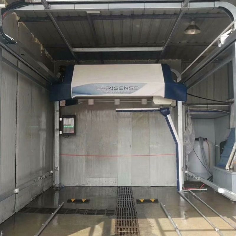 Hot-dip Galvanized Touchless Car Wash Machine with Built-in Quick Air Drying System