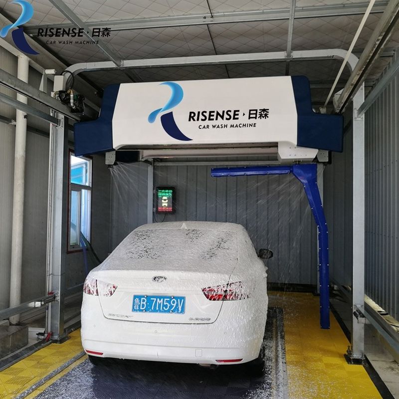 Hot-dip Galvanized Touchless Car Wash Machine with Built-in Quick Air Drying System