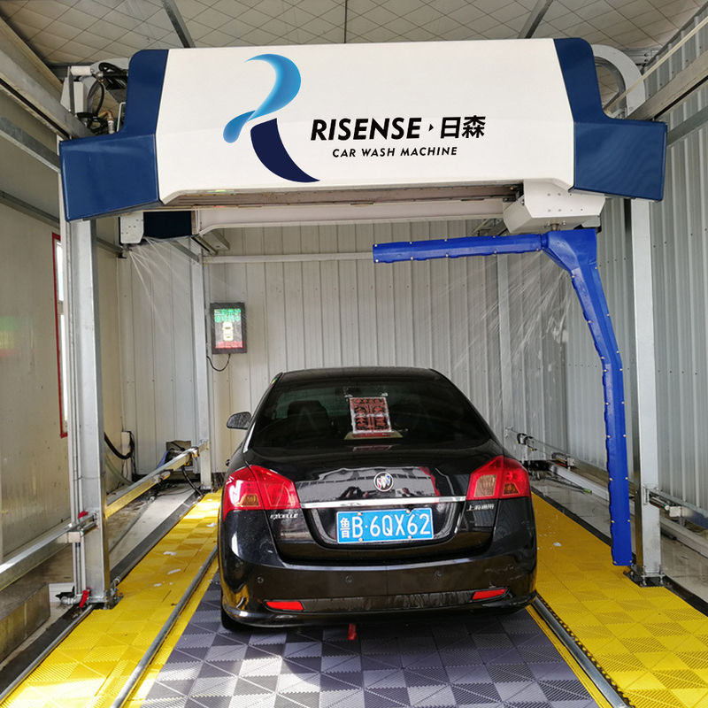 Max Pressure 23kw Automatic Touchless Car Wash Machine For Car Care Products