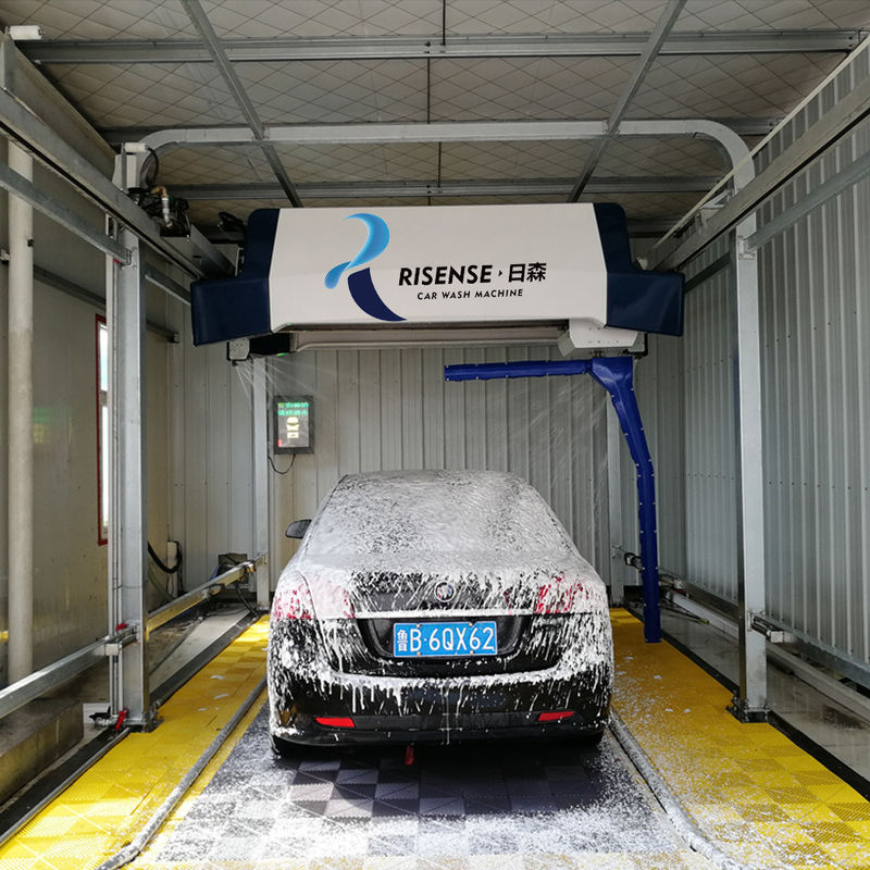Max Pressure 23kw Automatic Touchless Car Wash Machine For Car Care Products