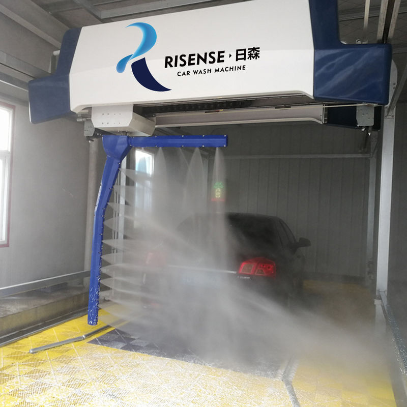8000*3686*3400mm Touchless Robotic Car Wash With Air Dryer 5 Minute Wash Time