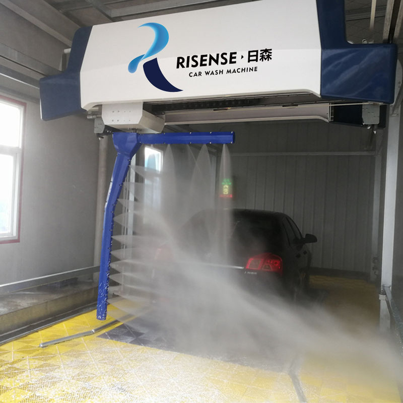 8000*3686*3400mm Touchless Robotic Car Wash With Air Dryer 5 Minute Wash Time