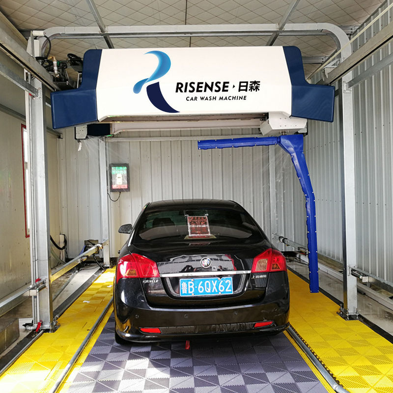 Risense Single Arm 360 Touchless Automatic Car Wash with Air Dryer Total Power 40.5kw