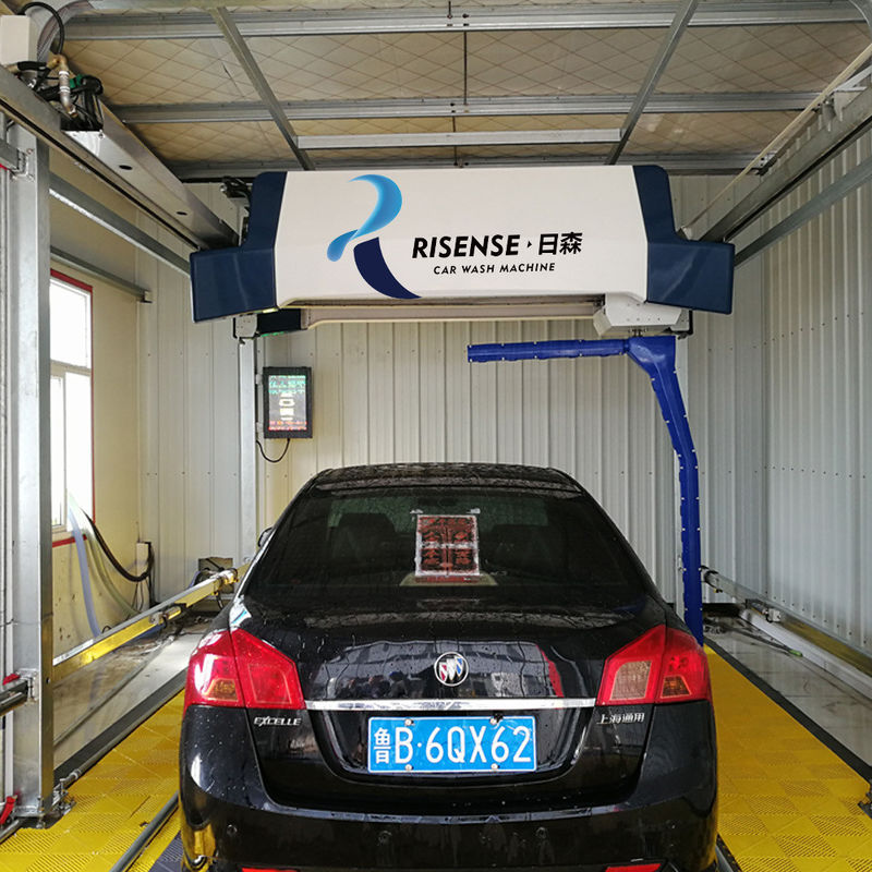 Risense Single Arm 360 Touchless Automatic Car Wash with Air Dryer Total Power 40.5kw