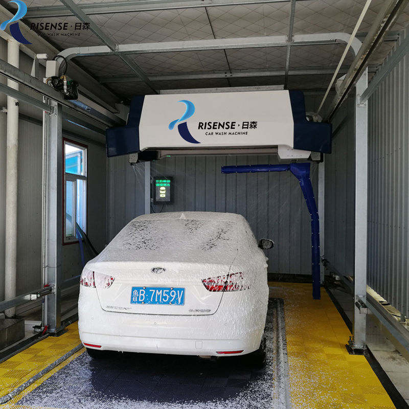 Risense Single Arm 360 Touchless Automatic Car Wash with Air Dryer Total Power 40.5kw