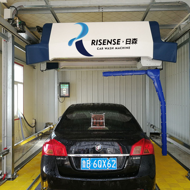 Risense Single Arm 360 Touchless Automatic Car Wash with Air Dryer Total Power 40.5kw