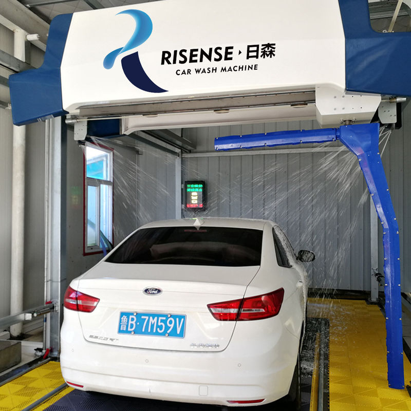 Risense Single Arm 360 Touchless Automatic Car Wash with Air Dryer Total Power 40.5kw