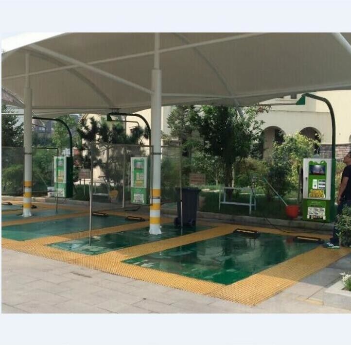 Single Phase 220V 5.5KW Hot Galvanized Steel Car Wash Machine for Coin Operated Station