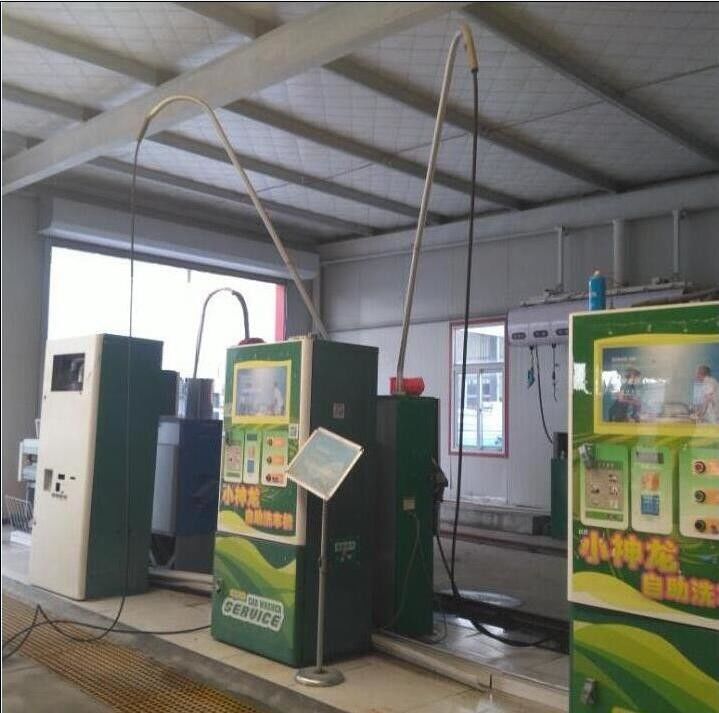 Single Phase 220V 5.5KW Hot Galvanized Steel Car Wash Machine for Coin Operated Station